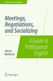 Cover von Meetings, Negotiations and Socializing