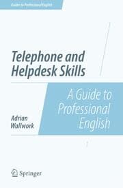Cover von Telephone and Helpdesk Skills