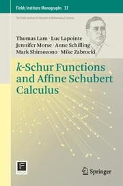 Cover von k-Schur Functions and Affine Schubert Calculus