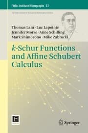 Cover von k-Schur Functions and Affine Schubert Calculus
