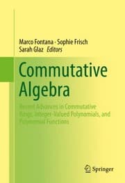 Cover von Commutative Algebra