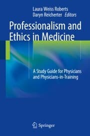 Cover von Professionalism and Ethics in Medicine