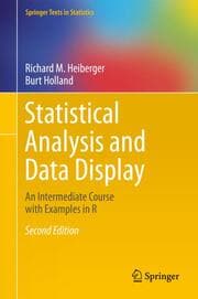 Cover von Statistical Analysis and Data Display