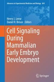 Cover von Cell Signaling During Mammalian Early Embryo Development