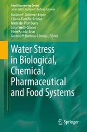 Cover von Water Stress in Biological, Chemical, Pharmaceutical and Food Systems