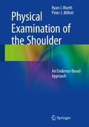 Cover von Physical Examination of the Shoulder