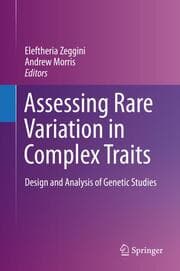 Cover von Assessing Rare Variation in Complex Traits