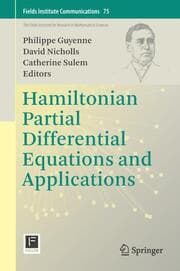 Cover von Hamiltonian Partial Differential Equations and Applications