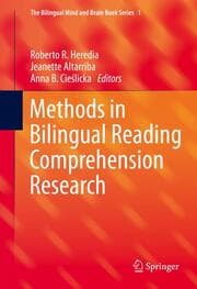 Cover von Methods in Bilingual Reading Comprehension Research