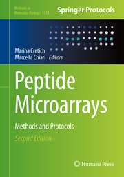 Cover von Peptide Microarrays