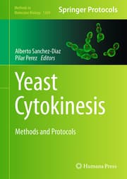 Cover von Yeast Cytokinesis