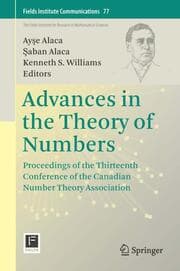 Cover von Advances in the Theory of Numbers