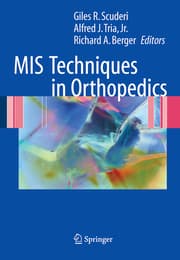 Cover von MIS Techniques in Orthopedics