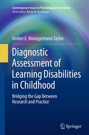 Cover von Diagnostic Assessment of Learning Disabilities in Childhood
