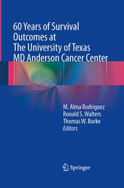 Cover von 60 Years of Survival Outcomes at The University of Texas MD Anderson Cancer Center