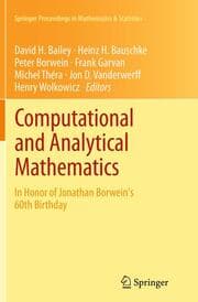 Cover von Computational and Analytical Mathematics