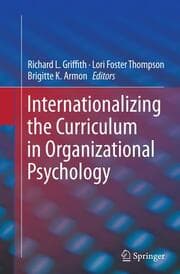 Cover von Internationalizing the Curriculum in Organizational Psychology