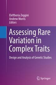 Cover von Assessing Rare Variation in Complex Traits