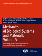 Cover von Mechanics of Biological Systems and Materials, Volume 5