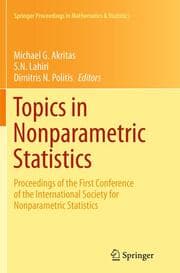 Cover von Topics in Nonparametric Statistics
