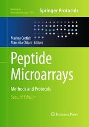 Cover von Peptide Microarrays