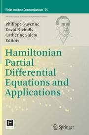 Cover von Hamiltonian Partial Differential Equations and Applications