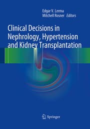 Cover von Clinical Decisions in Nephrology, Hypertension and Kidney Transplantation