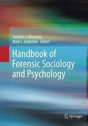 Cover von Handbook of Forensic Sociology and Psychology