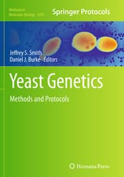 Cover von Yeast Genetics