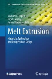 Cover von Melt Extrusion