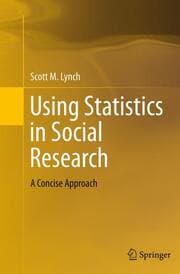 Cover von Using Statistics in Social Research