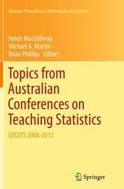 Cover von Topics from Australian Conferences on Teaching Statistics