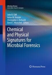 Cover von Chemical and Physical Signatures for Microbial Forensics