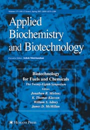 Cover von Biotechnology for Fuels and Chemicals