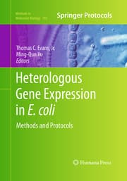Cover von Heterologous Gene Expression in E.coli