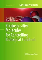 Cover von Photosensitive Molecules for Controlling Biological Function