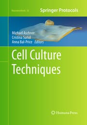 Cover von Cell Culture Techniques
