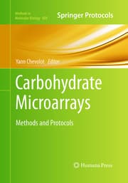 Cover von Carbohydrate Microarrays