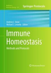 Cover von Immune Homeostasis