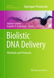 Cover von Biolistic DNA Delivery