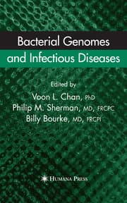 Cover von Bacterial Genomes and Infectious Diseases
