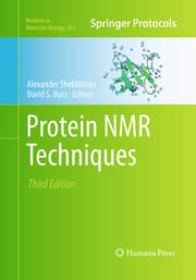 Cover von Protein NMR Techniques
