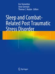 Cover von Sleep and Combat-Related Post Traumatic Stress Disorder