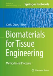 Cover von Biomaterials for Tissue Engineering
