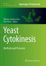 Cover von Yeast Cytokinesis