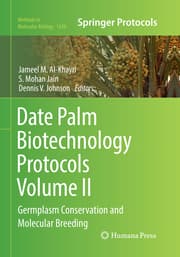 Cover von Date Palm Biotechnology Protocols Volume II