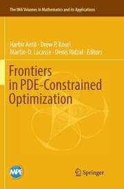 Cover von Frontiers in PDE-Constrained Optimization