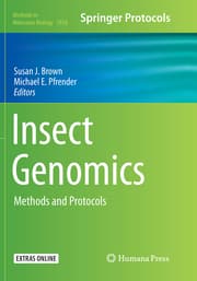Cover von Insect Genomics