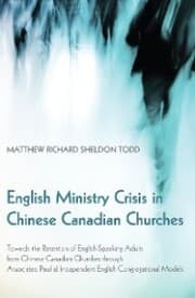 Cover von English Ministry Crisis in Chinese Canadian Churches