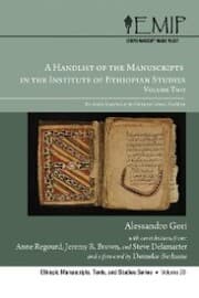 Cover von A Handlist of the Manuscripts in the Institute of Ethiopian Studies, Volume Two